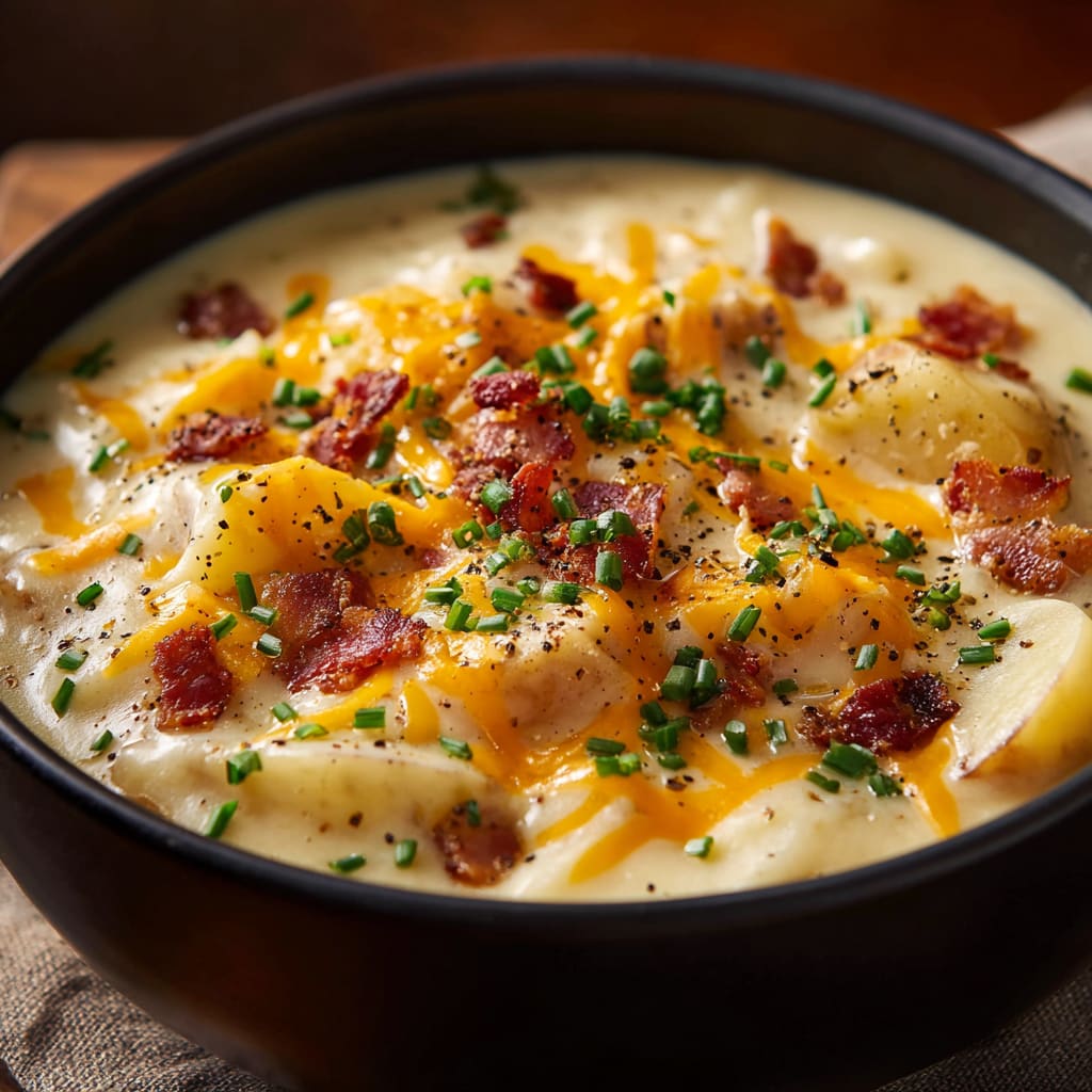 Crock Pot Crack Potato Soup
