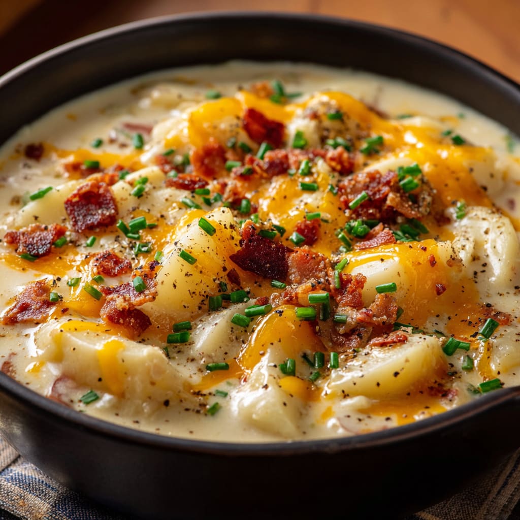 Crock Pot Crack Potato Soup