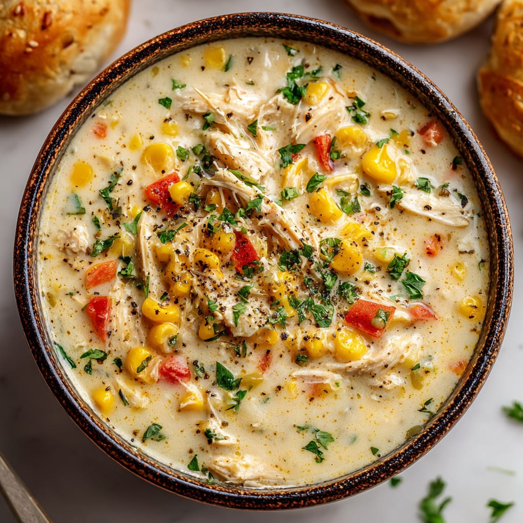 Crockpot Chicken Corn Chowder Recipe