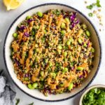 Edamame Peanut Crunch Salad