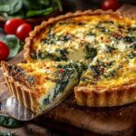 Elegant Ricotta and Spinach Quiche