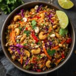 Famous Crunchy Cashew Thai-Inspired Quinoa Salad