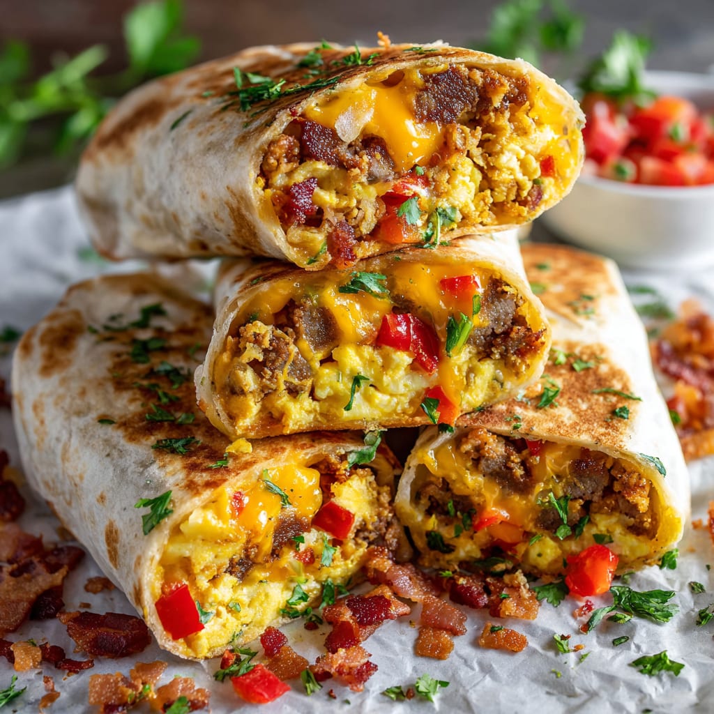 Freezer Break Burritos