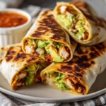 Grilled Avocado Chicken Wraps