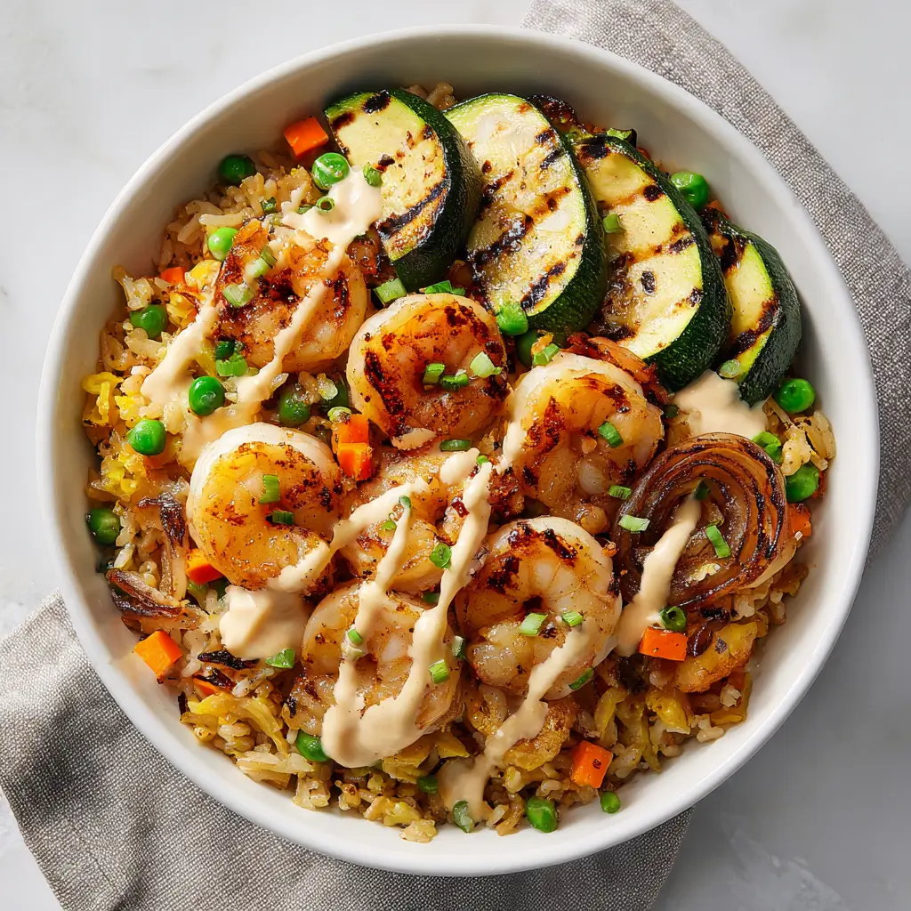 Hibachi Shrimp Rice Bowls