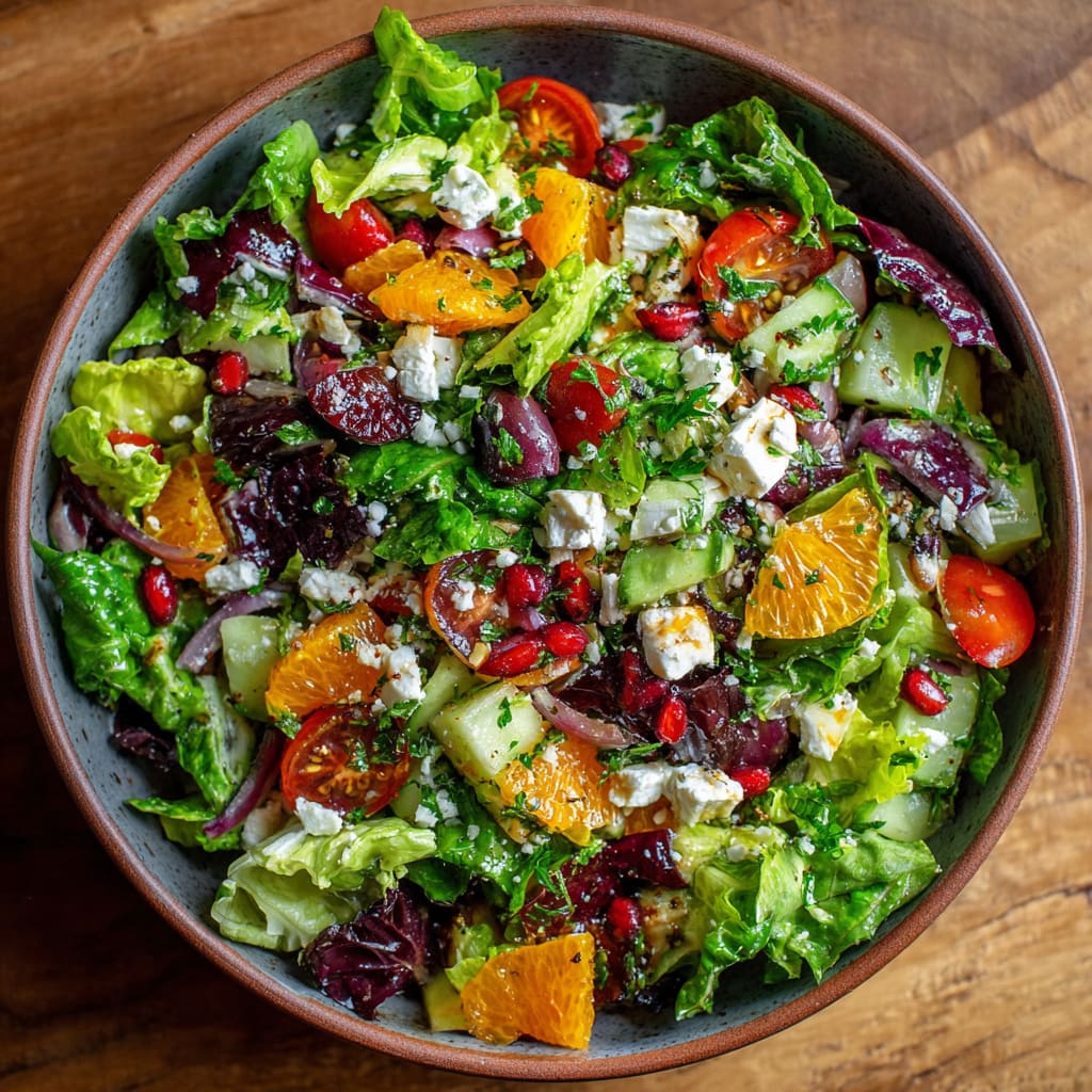 Homemade vegetarian Salad Recipe