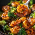 Honey Garlic Butter Shrimp & Broccoli