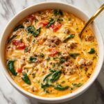 Italian Sausage Orzo Soup