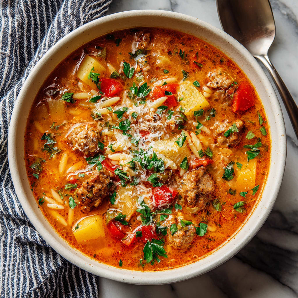 Italian Sausage Soup Recipe