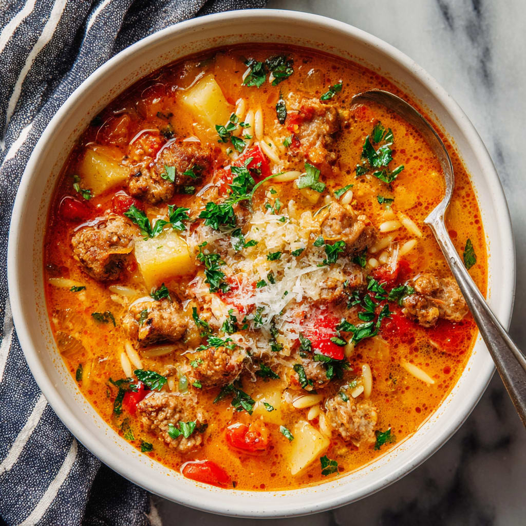 Italian Sausage Soup Recipe