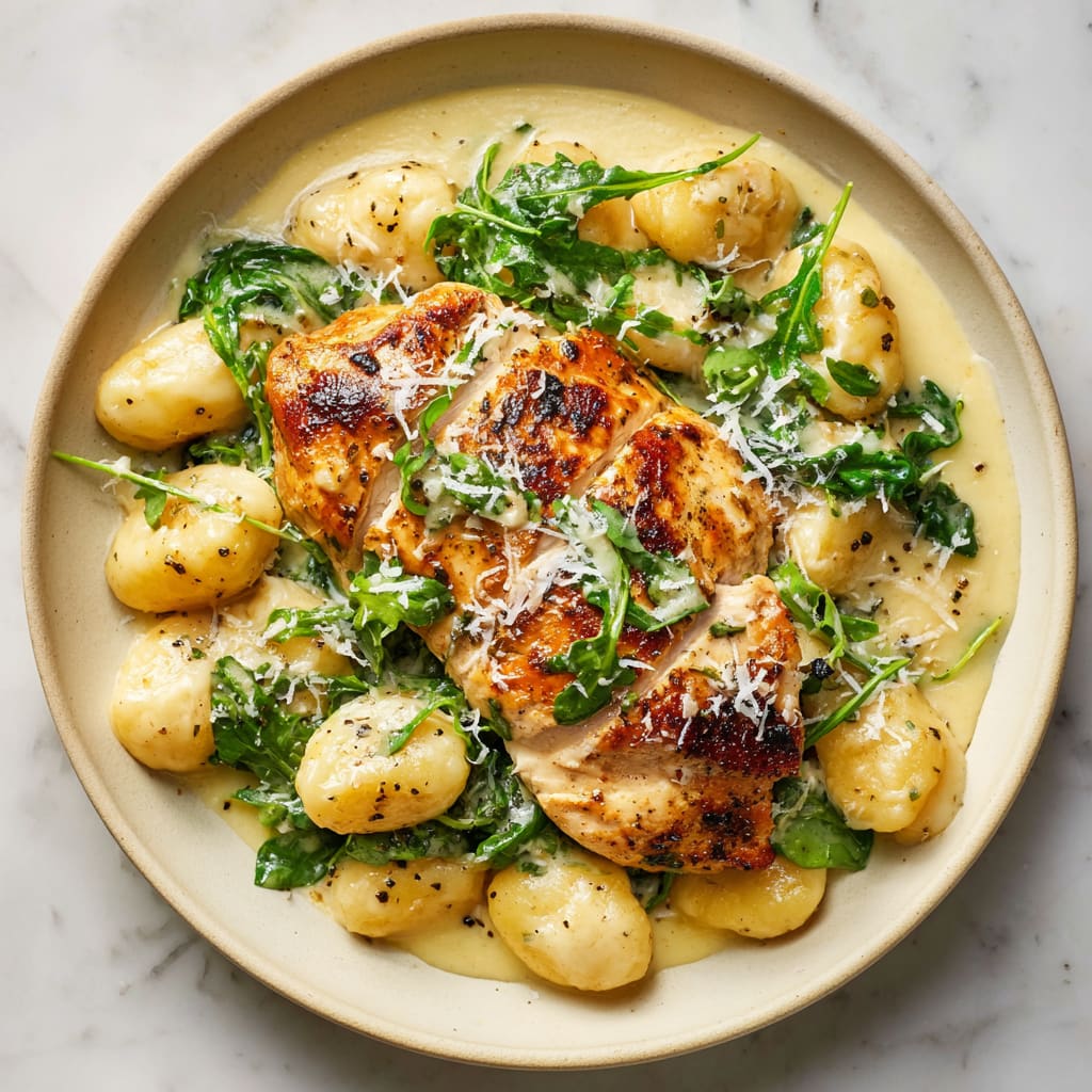 Lemon Chicken Gnocchi