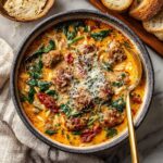 Savory Sausage Orzo Soup Delight