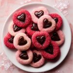 Sparkle Sweetheart Cookies