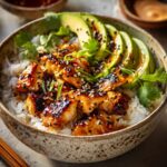 Spicy Honey Ginger Chicken Bowls