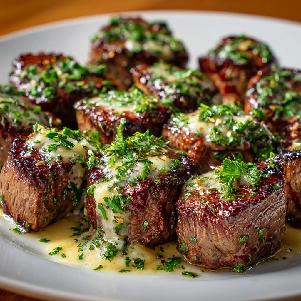 Tender Steak Bites in Garlic Butter