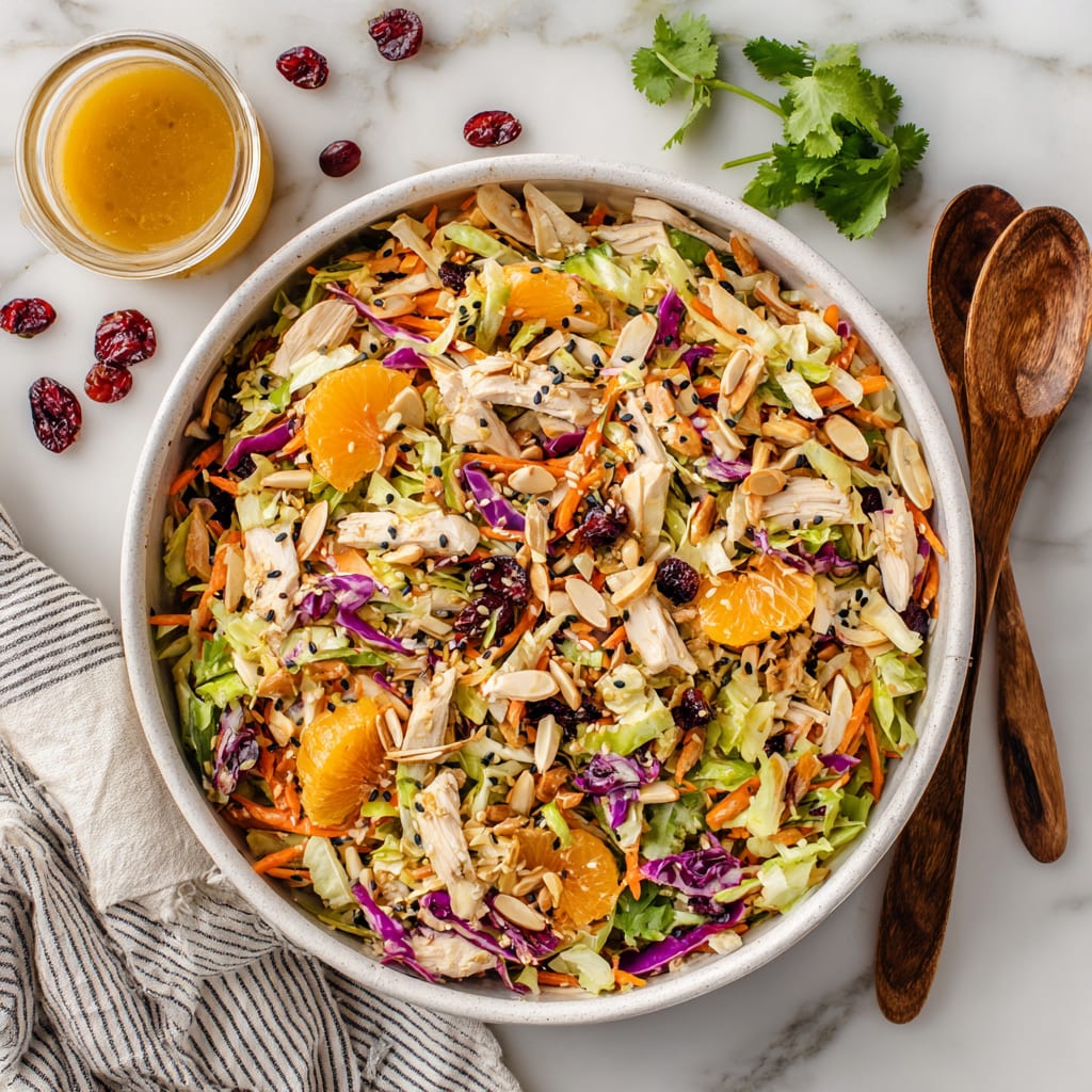 Asian Chicken Cranberry Salad