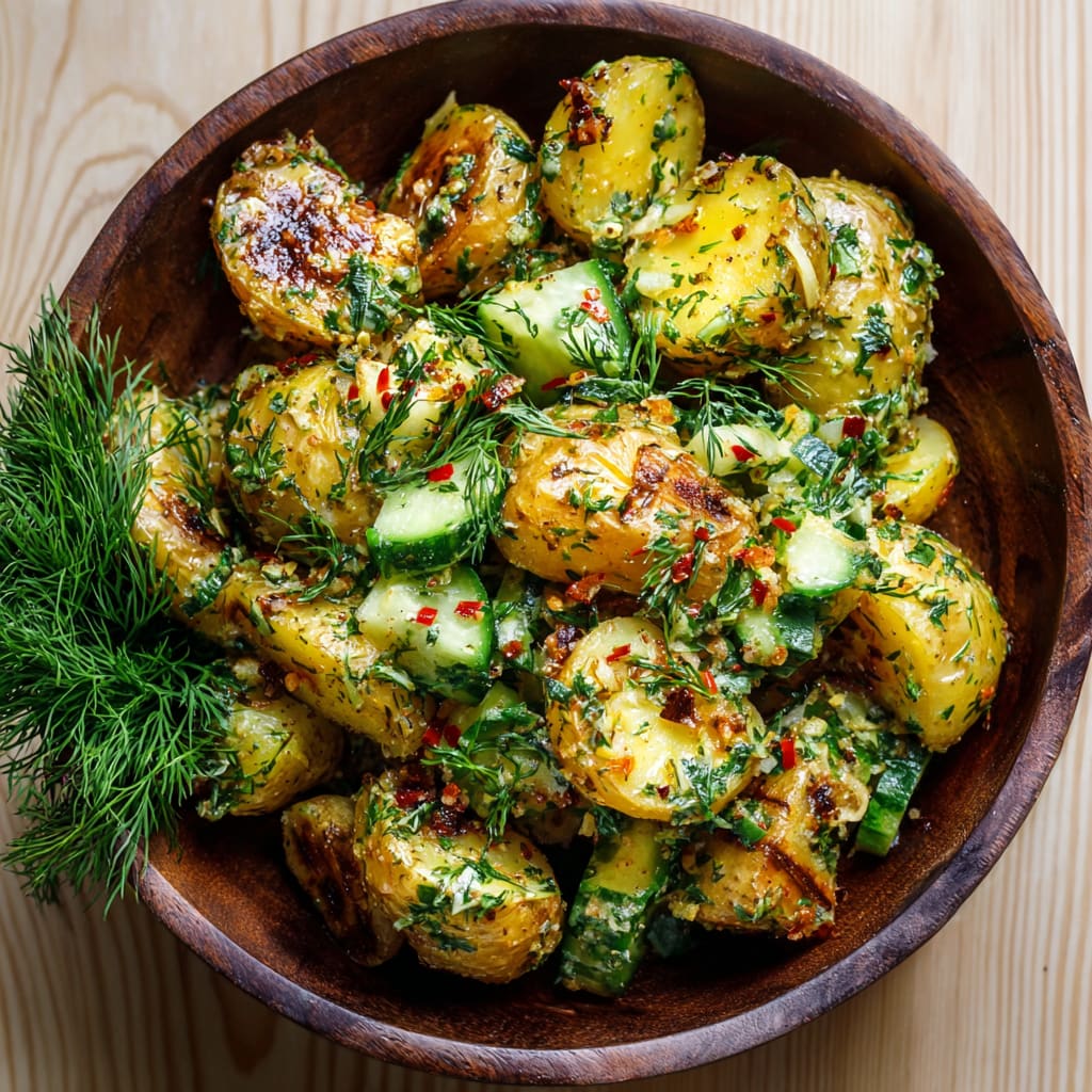 Best Roasted Potato Salad