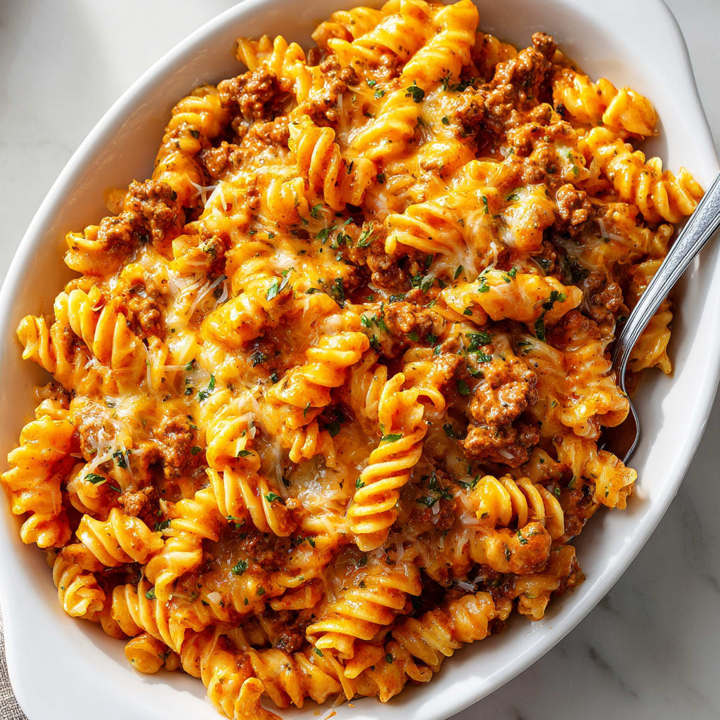 Cheesy Taco Pasta
