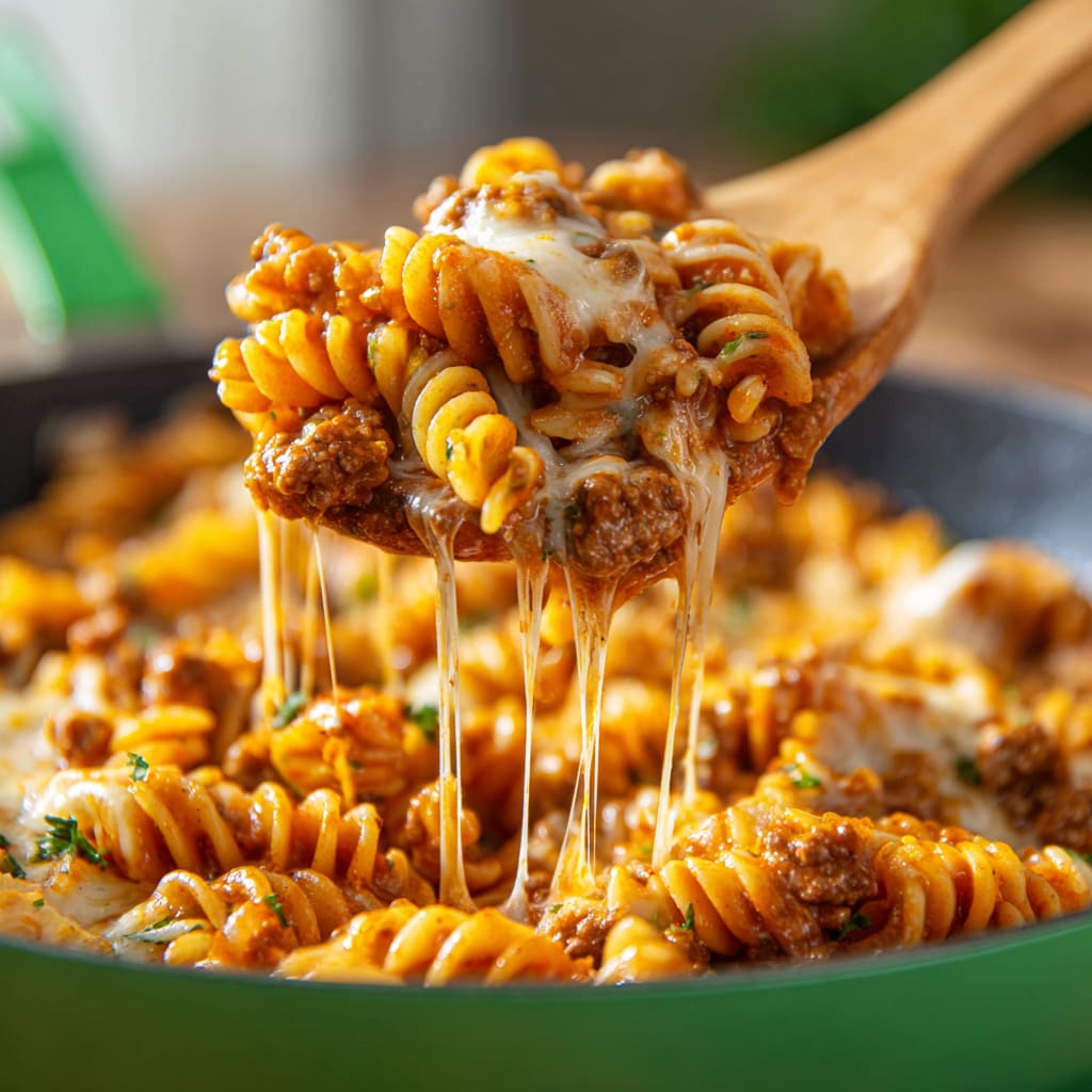 Cheesy Taco Pasta