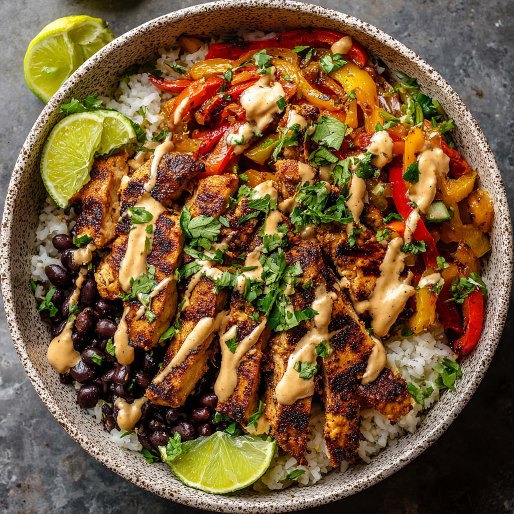 Chicken Fajita Bowl