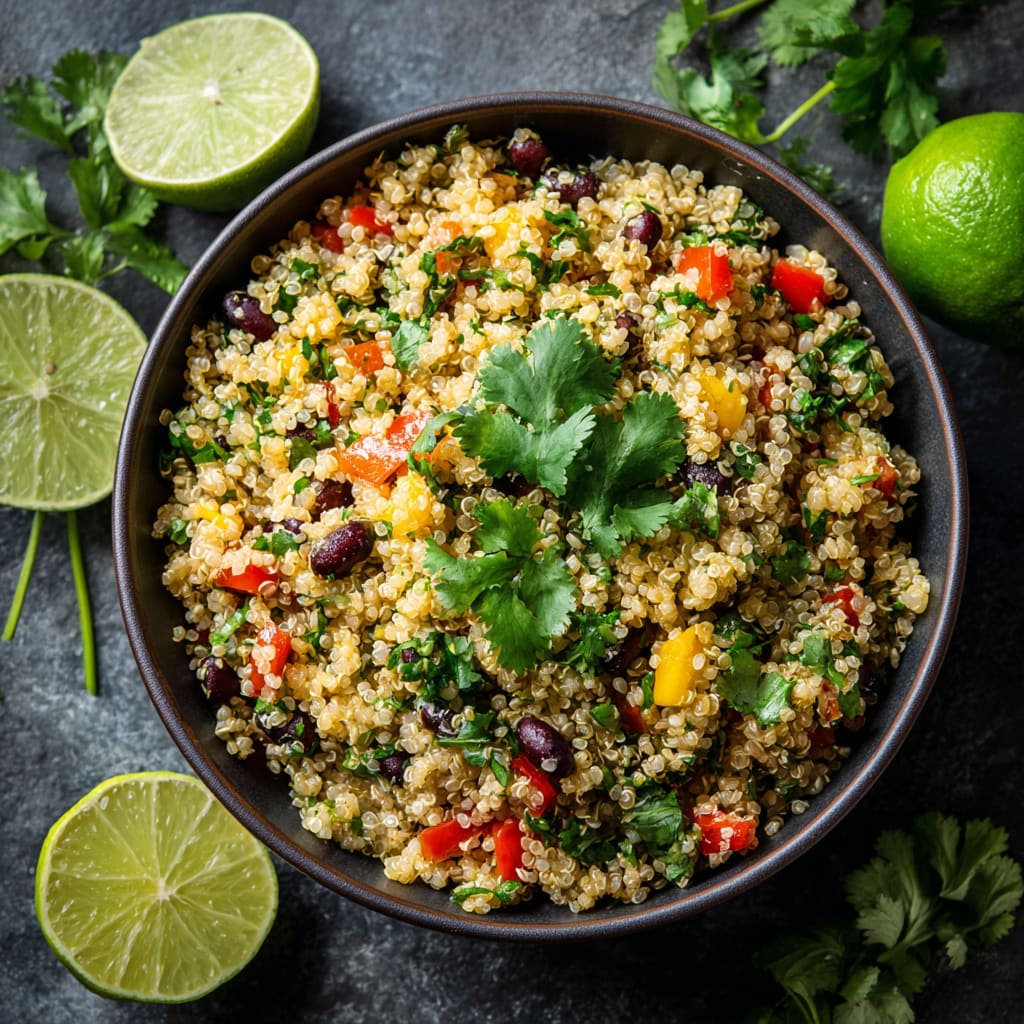 Cilantro Lime Quinoa Salad