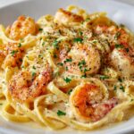 Creamy Garlic Shrimp Pasta