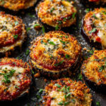 Crispy Baked Eggplant Parmesan
