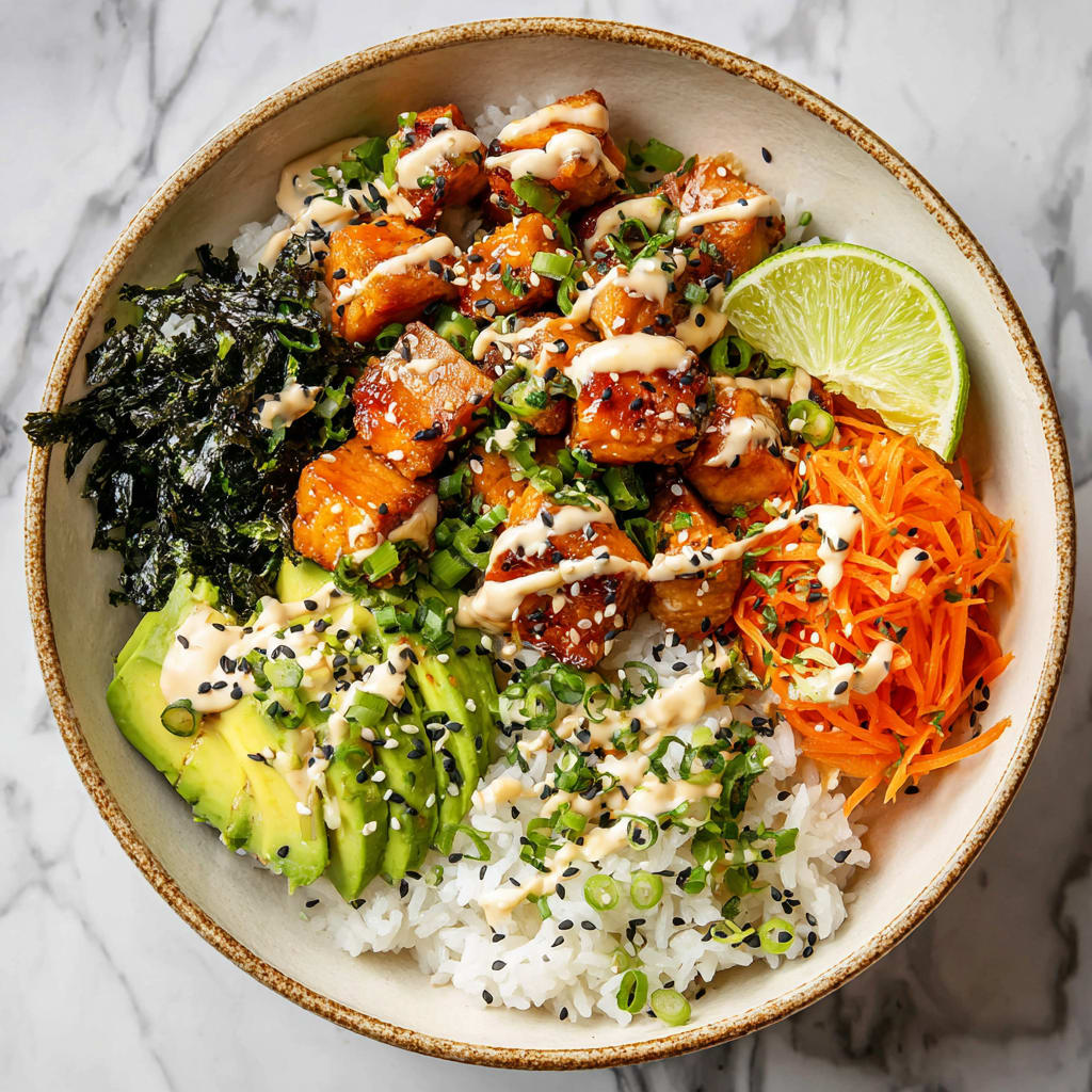 Crispy Salmon Bowls Recipe
