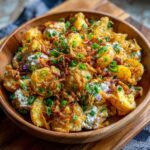 Crispy Smashed Potato Salad