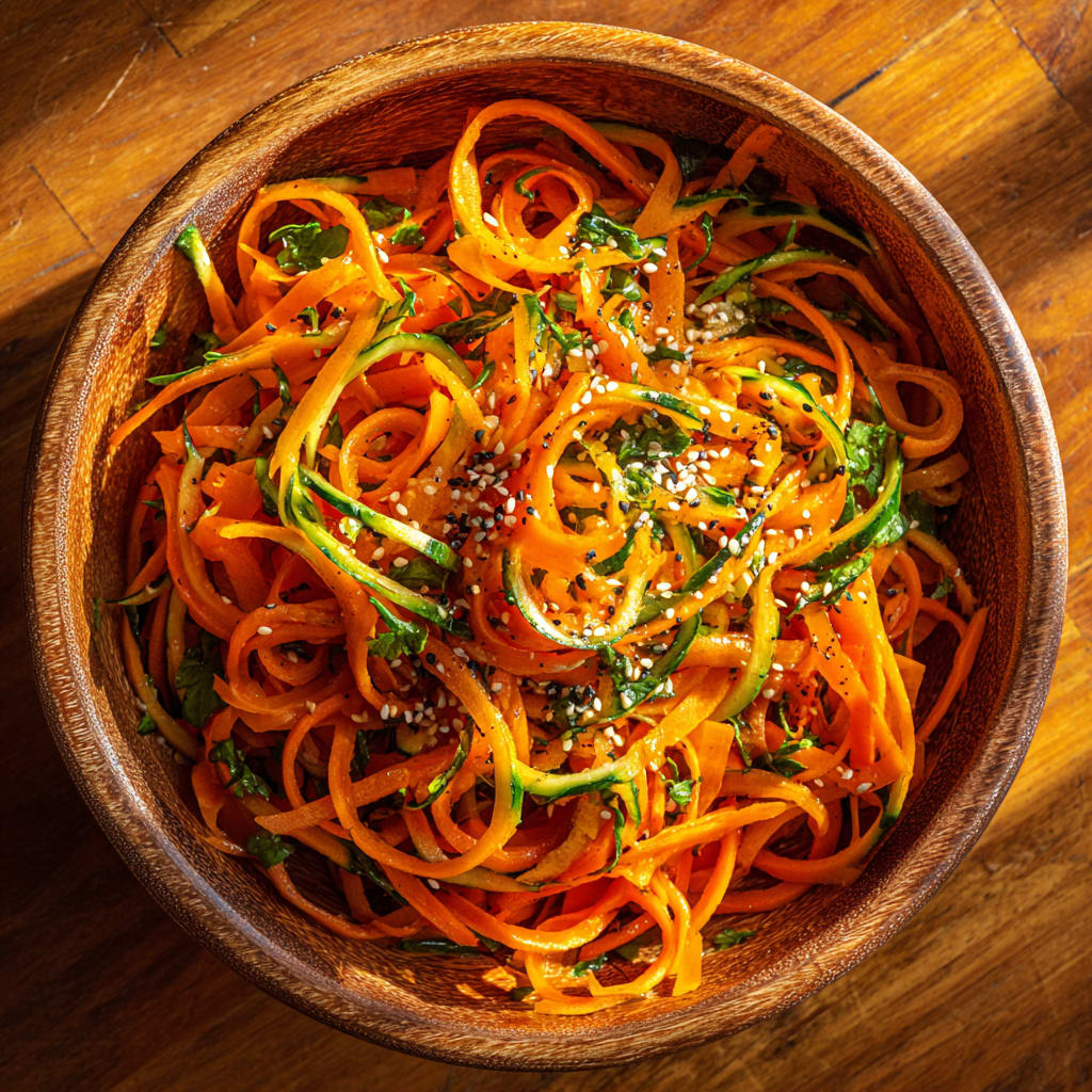 Cucumber Carrot Salad