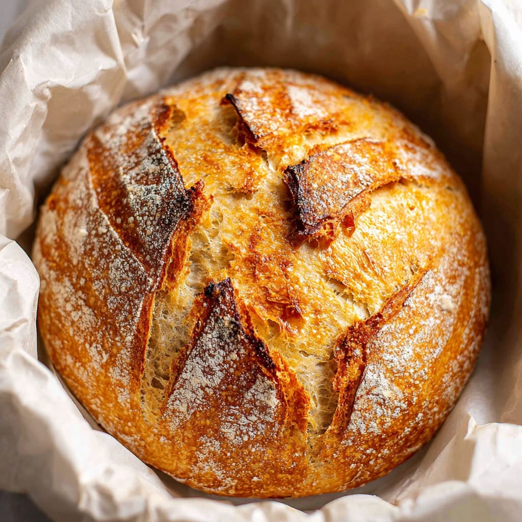 Dutch Oven No Knead Bread
