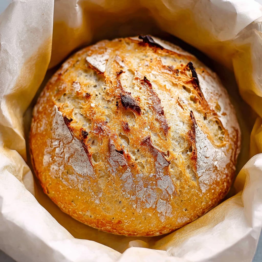 Dutch Oven No Knead Bread