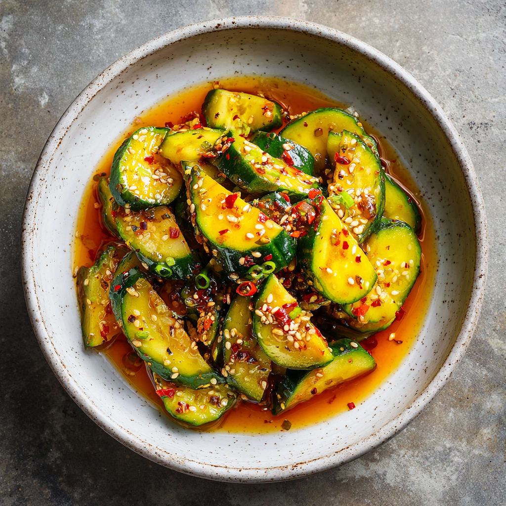 Easy Asian Cucumber Salad