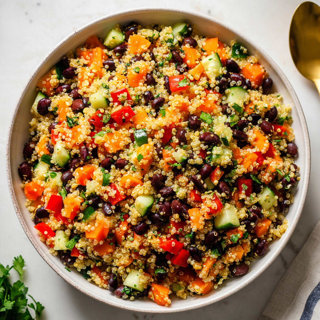 Easy Quinoa Black Bean Salad