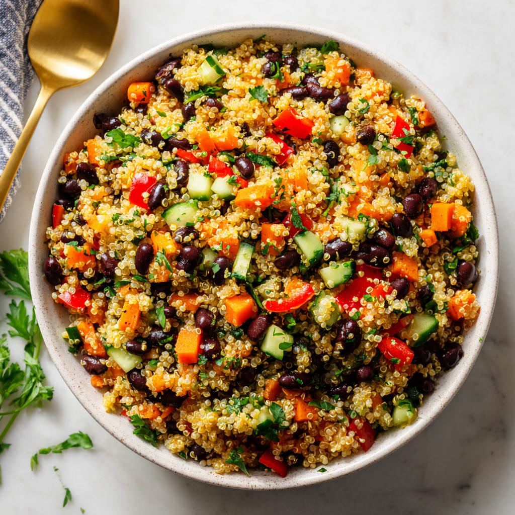 Easy Quinoa Black Bean Salad