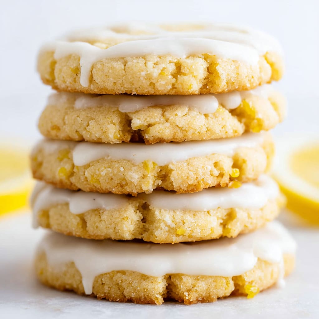 Glazed Lemon Cookies