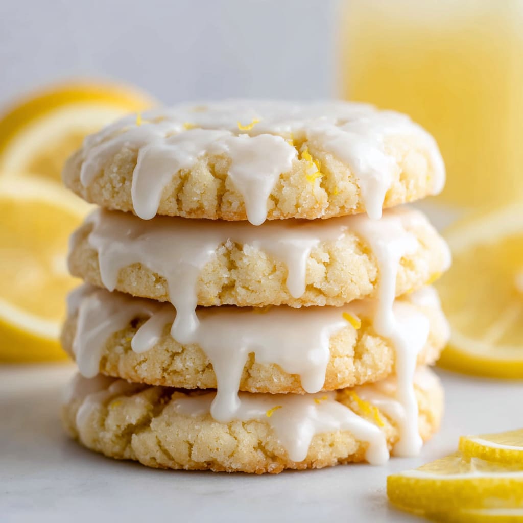 Glazed Lemon Cookies