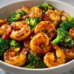 High-Protein Honey Garlic Shrimp