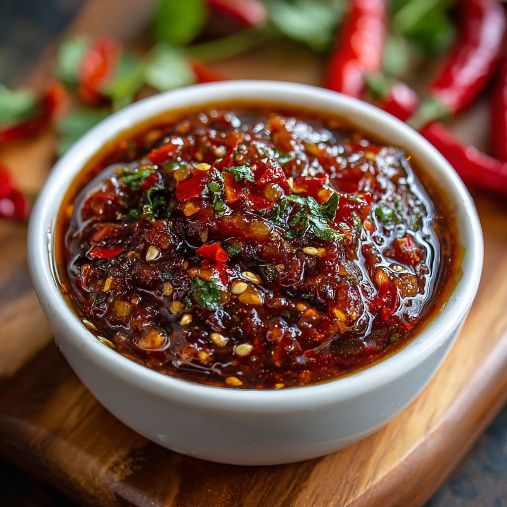 Homemade Chili Garlic Sauce