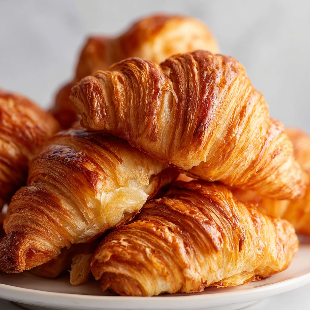 Homemade Flaky Croissants Recipe