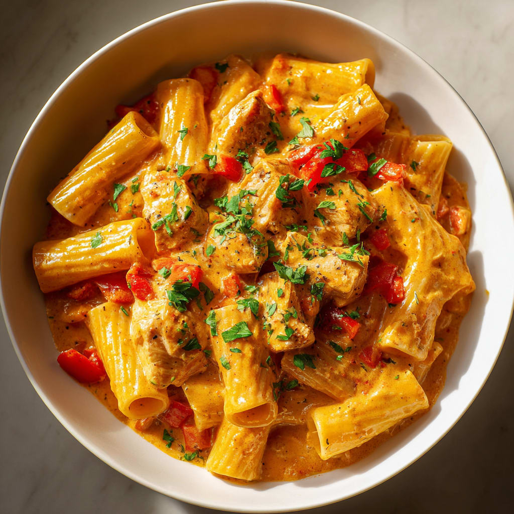 Instant Pot Creamy Chicken Rigatoni