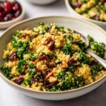 Kale Cranberry Quinoa Salad