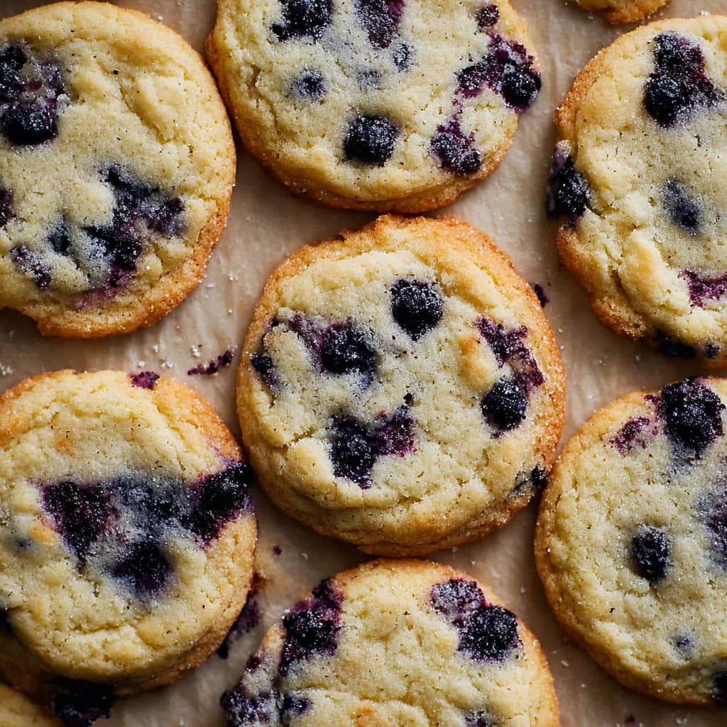 Lemon Blueberry Cookies