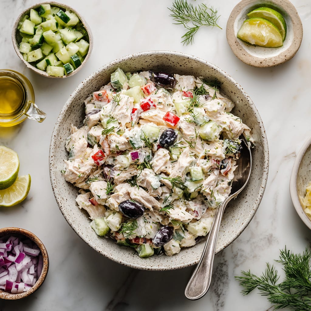 Mediterranean Chicken Salad