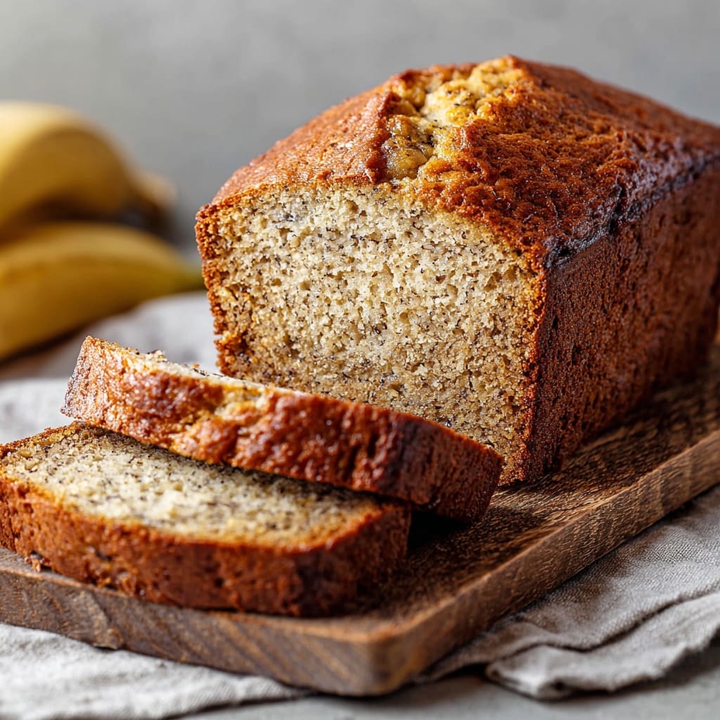 Moist Banana Bread Recipe