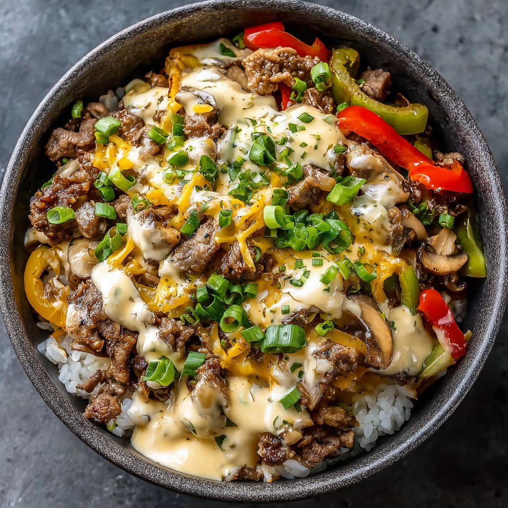 PHILLY CHEESESTEAK BOWLS
