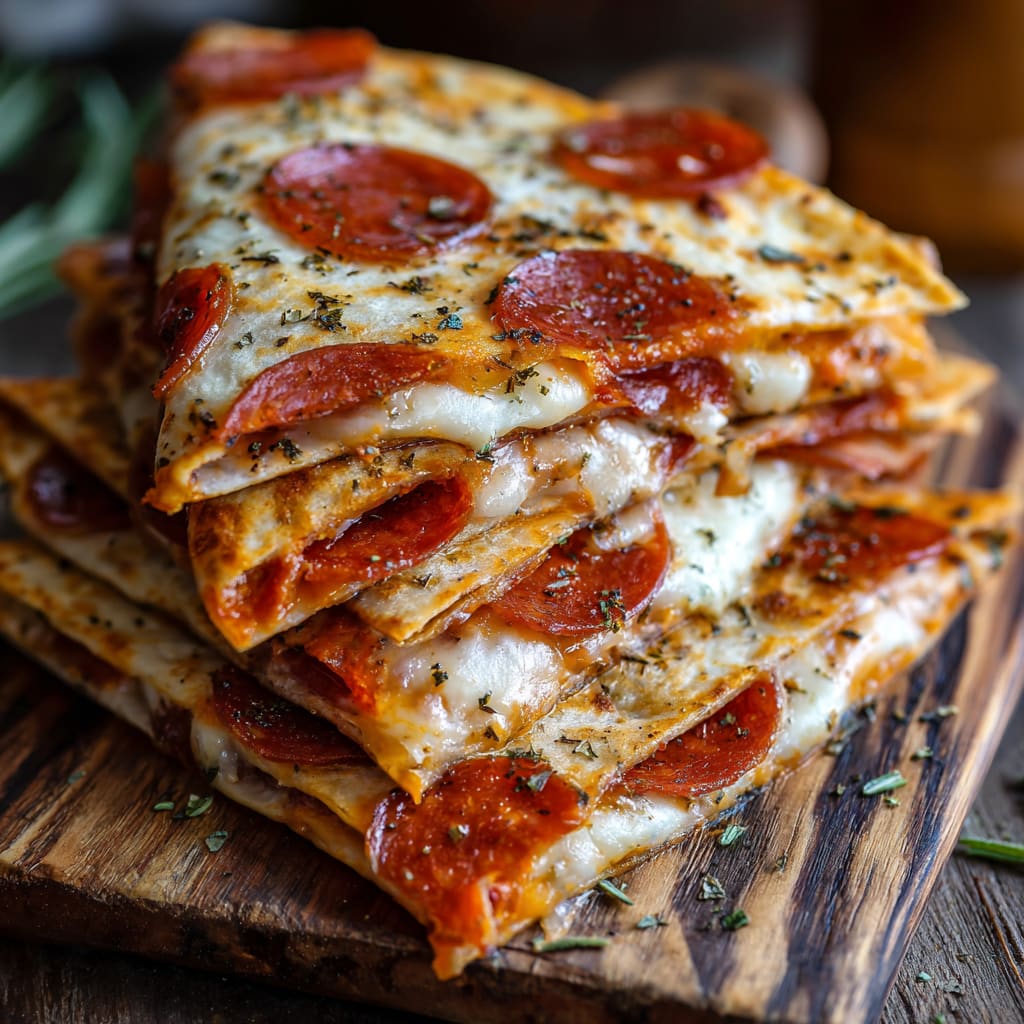 Pepperoni Pizzadillas