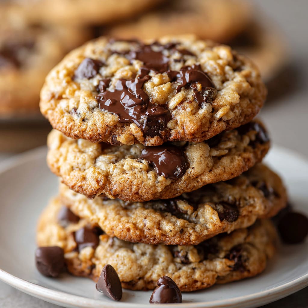 Rice Krispie Chocolate Chip Cookies