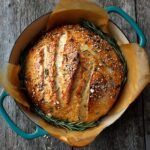 Rosemary and Sea Salt Rustic Bread Loaf
