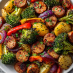 Sheet Pan Chicken Sausage and Veggies